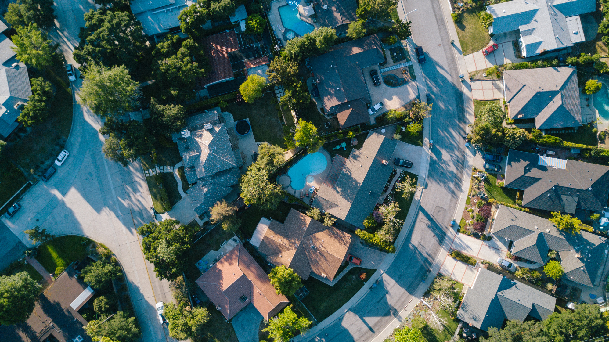 Southern California Aerial Homes